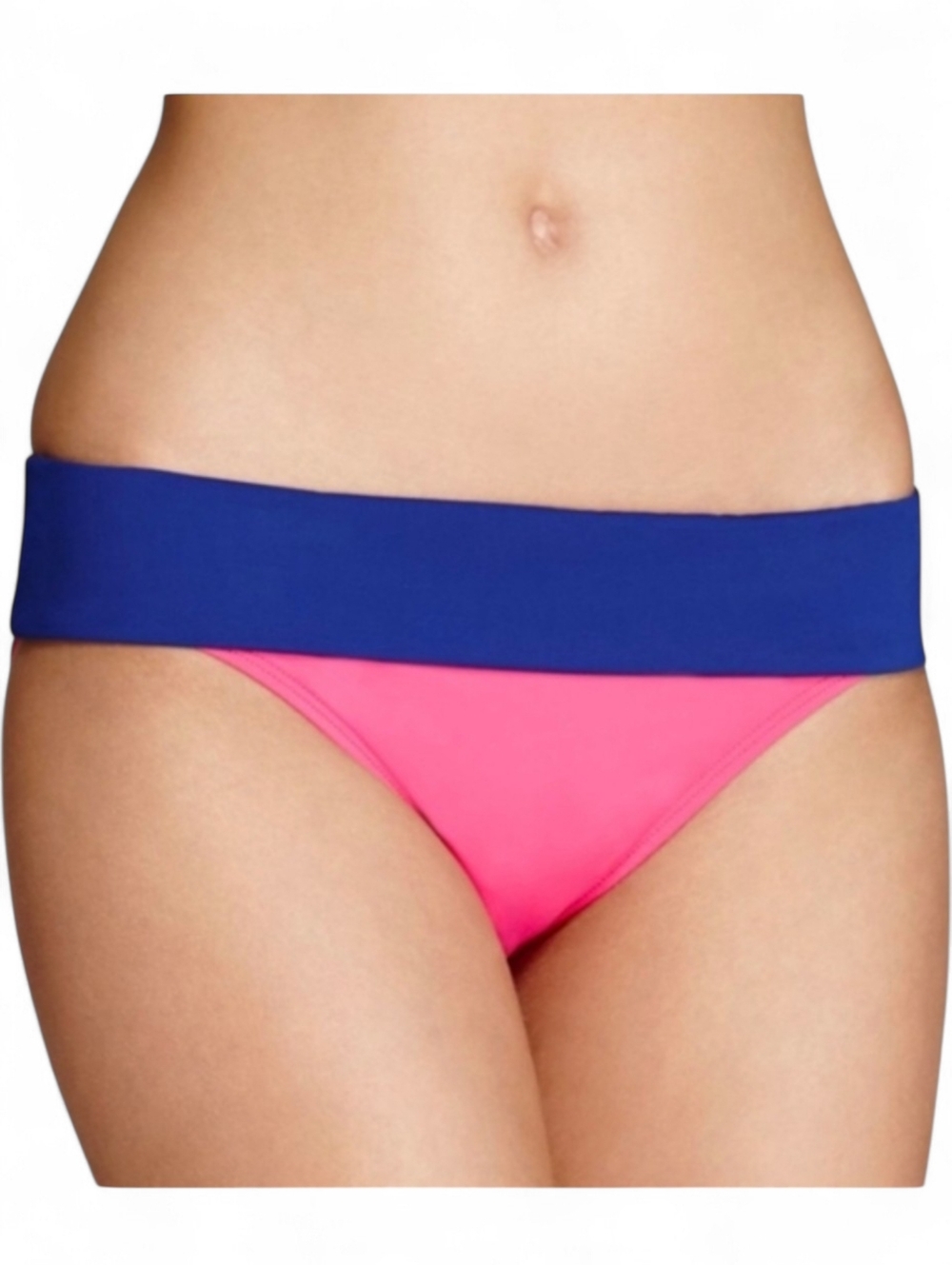 Tommy Bahama Bright Pink and Navy Deck Piping banded swim bottoms. NWT. Sz XS
